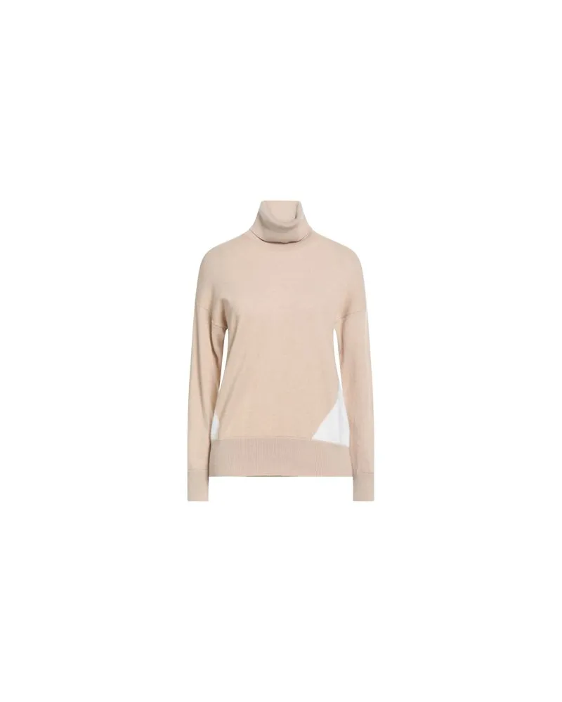 Alpha Studio STRICKWAREN - Rollkragenpulloverauf YOOX.COM Beige