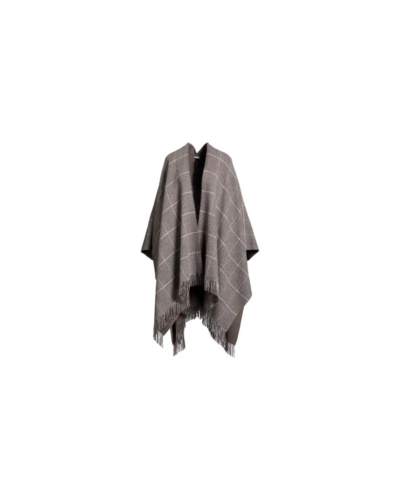 Brunello Cucinelli JACKEN & MÄNTEL - Capesauf YOOX.COM Maulwurfsgrau