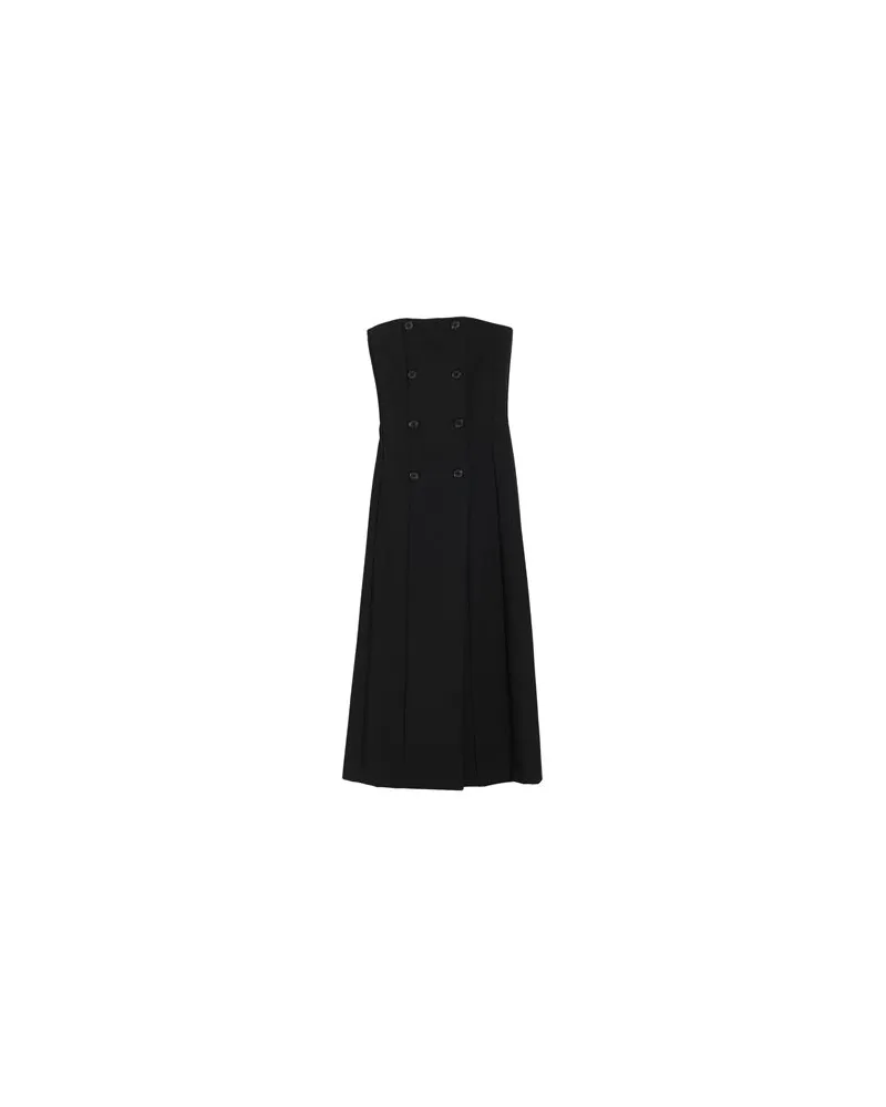 Department 5 KLEIDER - Midi-Kleiderauf YOOX.COM Schwarz