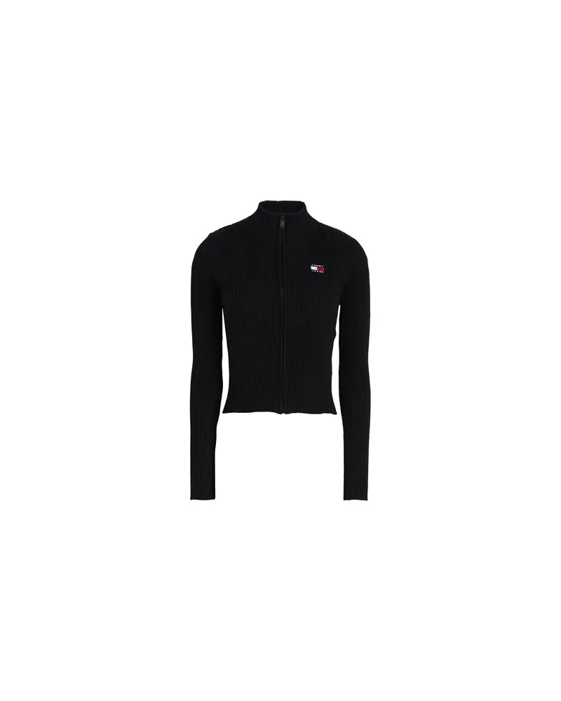 Tommy Hilfiger STRICKWAREN - Strickjackenauf YOOX.COM Schwarz