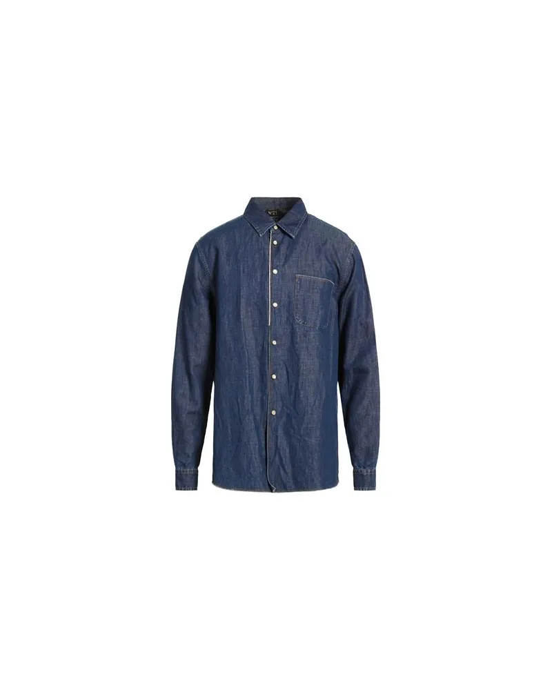 N° 21 TOPS - Jeanshemdenauf YOOX.COM Blau