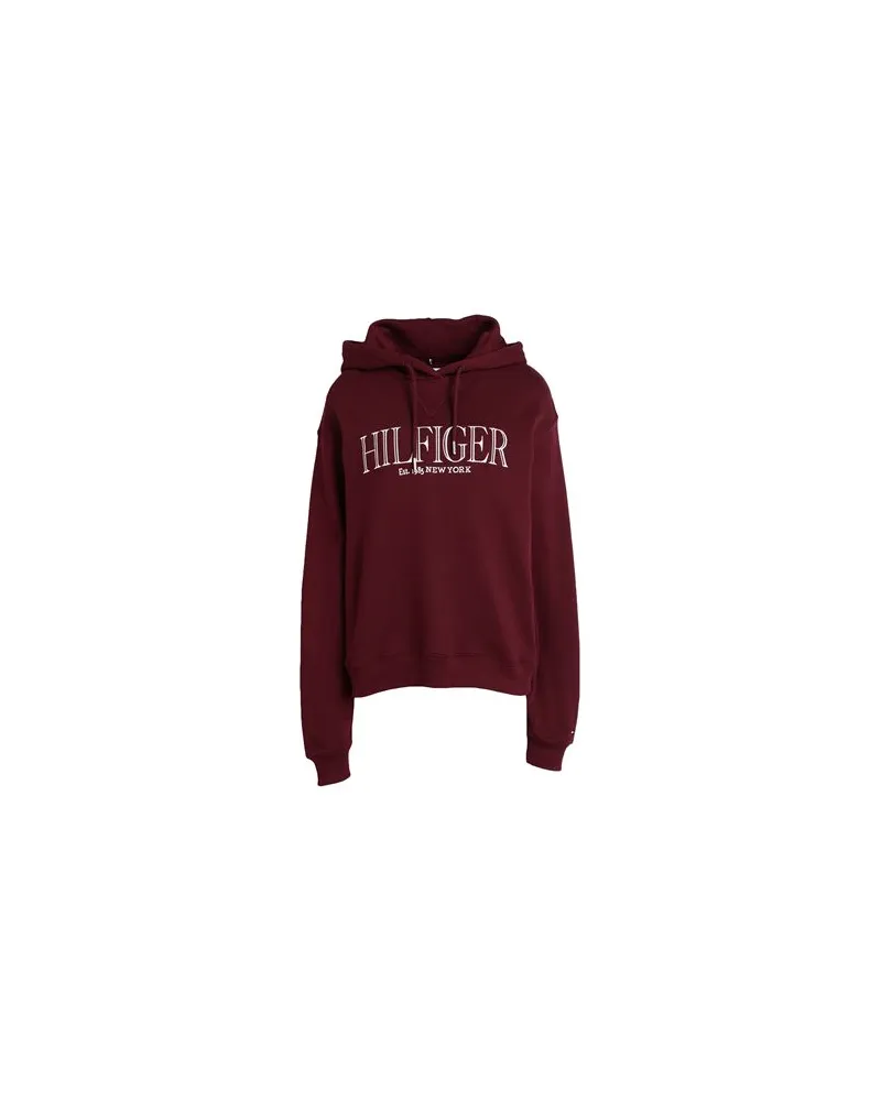 Tommy Hilfiger TOPS - Sweatshirtsauf YOOX.COM Bordeaux