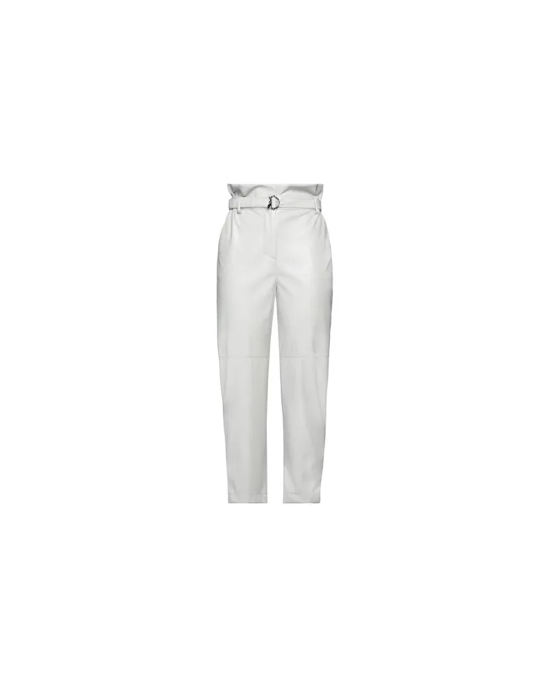 Patrizia Pepe HOSEN & RÖCKE - Hosenauf YOOX.COM Hellgrau