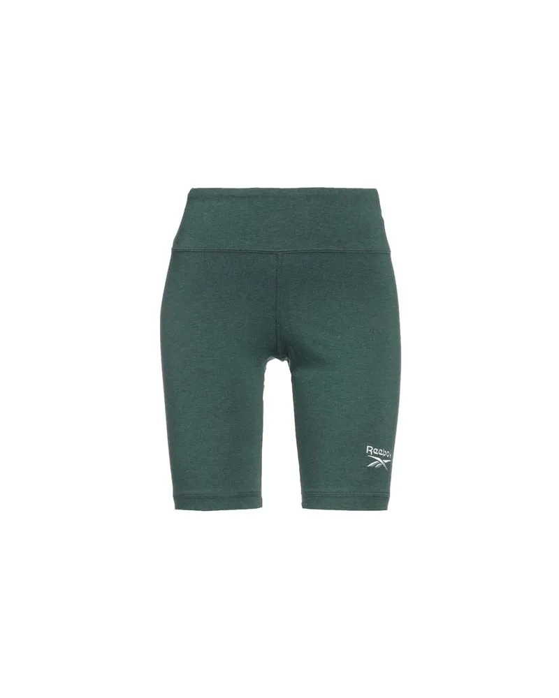 Reebok HOSEN & RÖCKE - Leggingsauf YOOX.COM Dunkelgrün