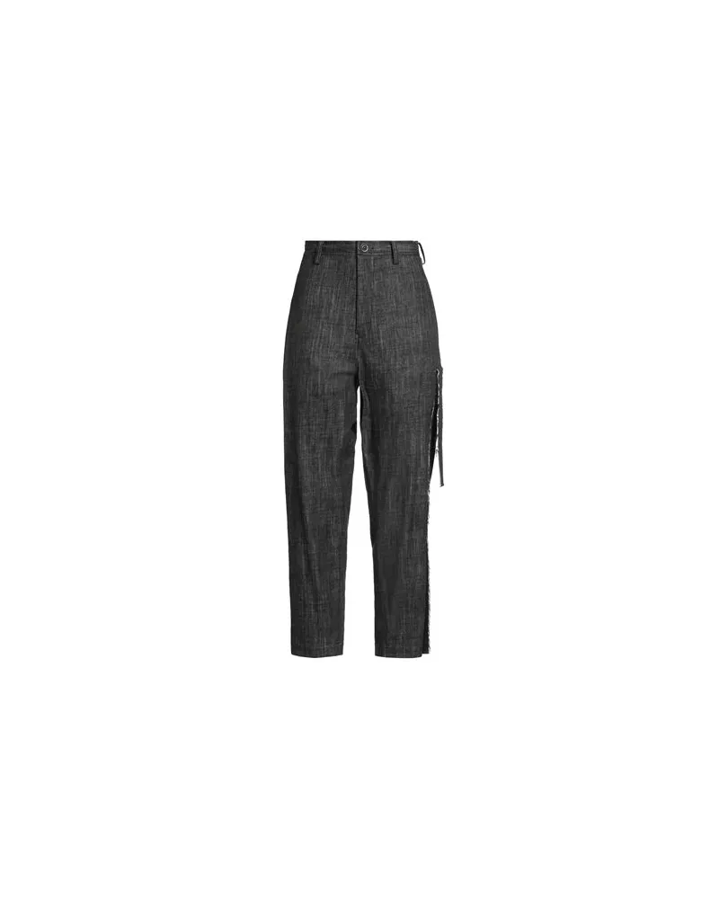 Y'S YOHJI YAMAMOTO HOSEN & RÖCKE - Jeanshosenauf YOOX.COM Schwarz
