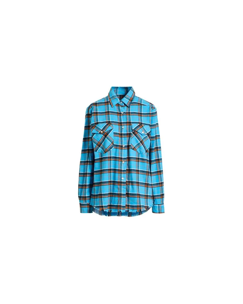 Department 5 TOPS - Hemdenauf YOOX.COM Azurblau