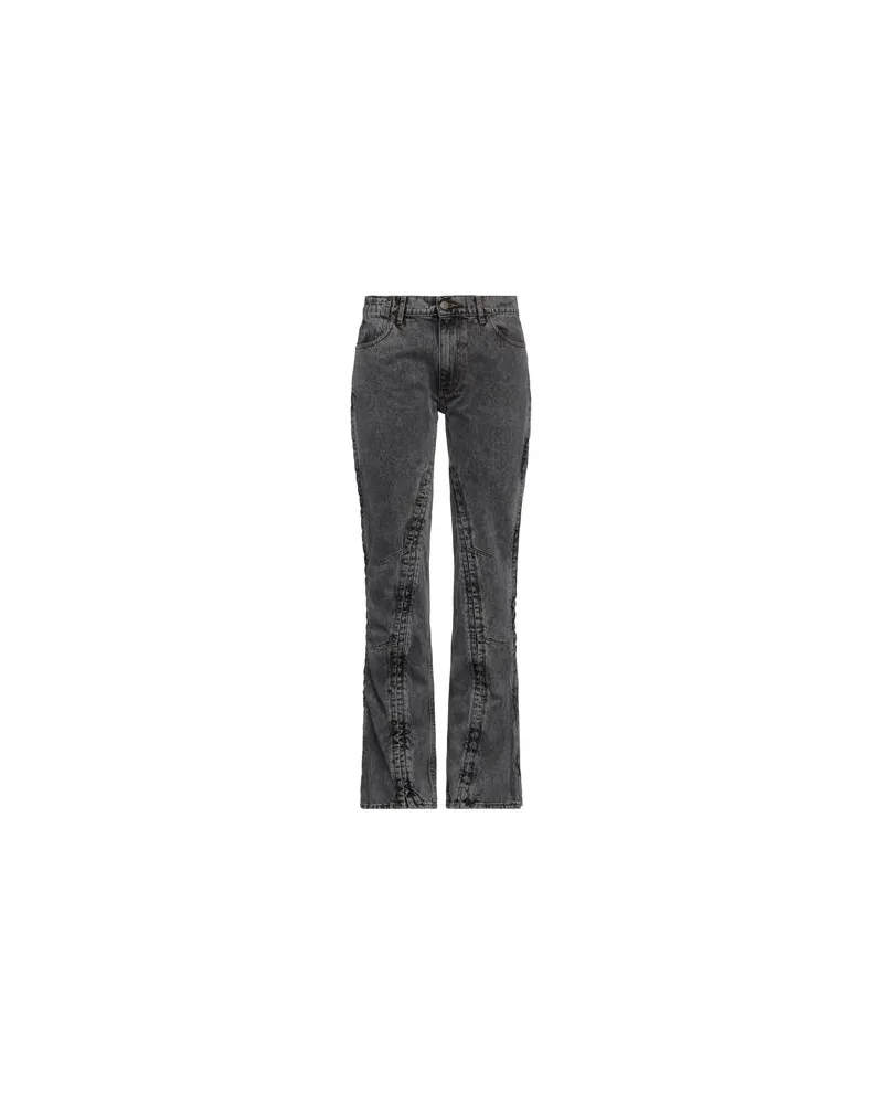 Y/PROJECT HOSEN & RÖCKE - Jeanshosenauf YOOX.COM Braungrau