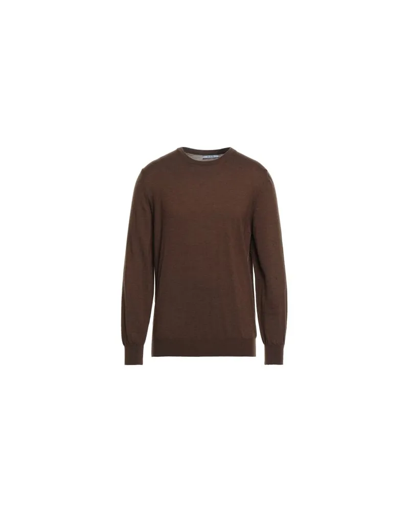 AT.P.CO STRICKWAREN - Pulloverauf YOOX.COM Braun