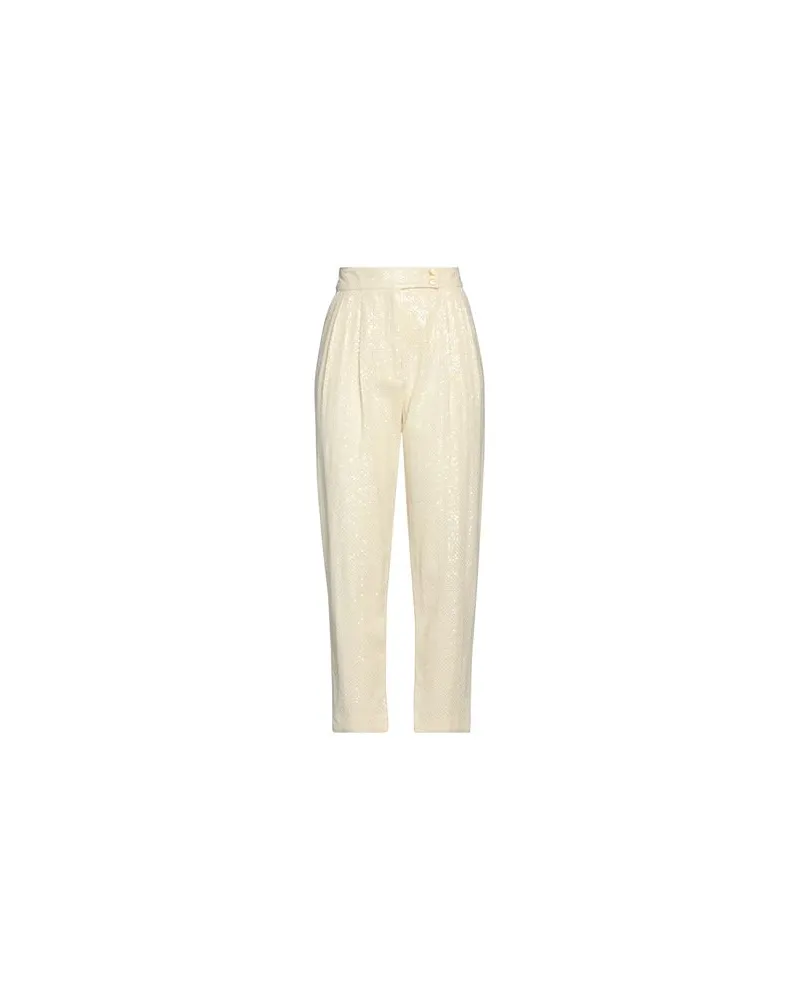 Pinko HOSEN & RÖCKE - Hosenauf YOOX.COM Elfenbein