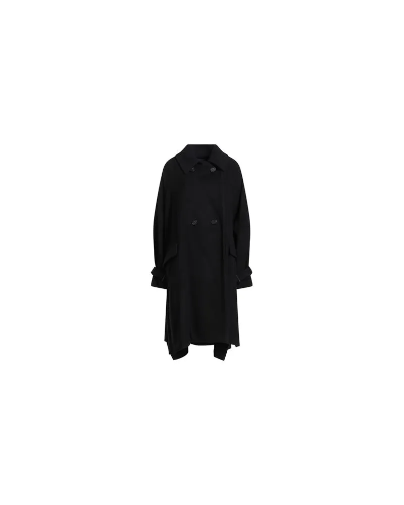 Yohji Yamamoto JACKEN & MÄNTEL - Mäntelauf YOOX.COM Schwarz