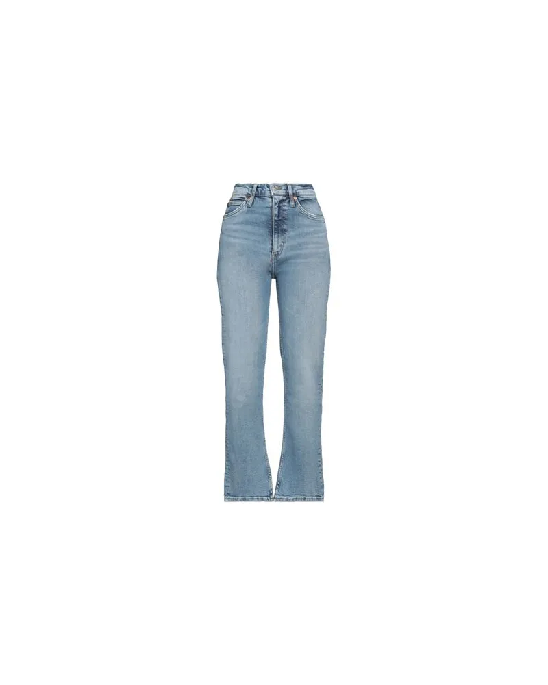 RE/DONE HOSEN & RÖCKE - Jeanshosenauf YOOX.COM Blau