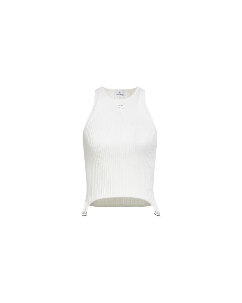 Courrèges TOPS - Topsauf YOOX.COM Weiß