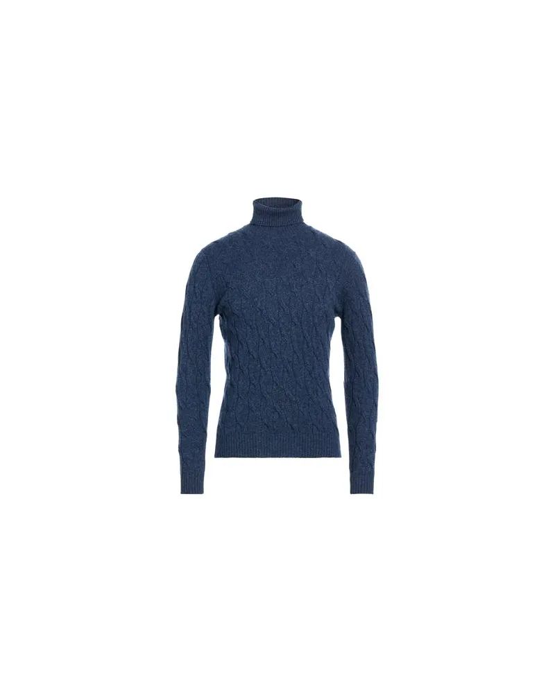 Filippo de Laurentiis STRICKWAREN - Rollkragenpulloverauf YOOX.COM Marineblau