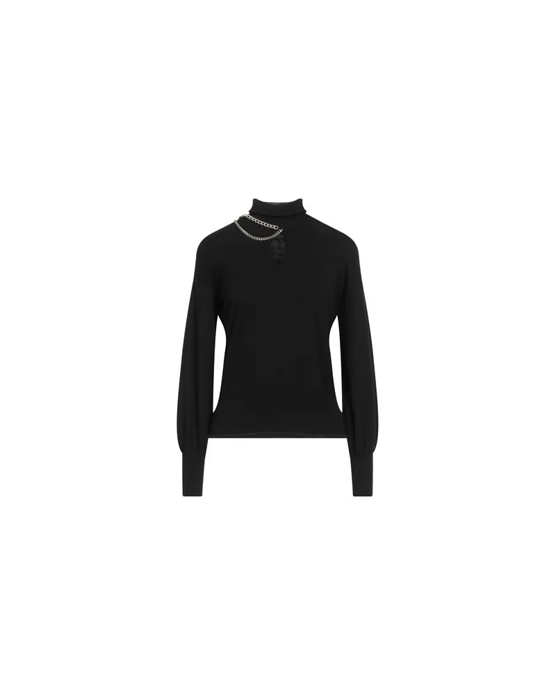 Liu Jo BETTER - STRICKWAREN - Rollkragenpulloverauf YOOX.COM Schwarz