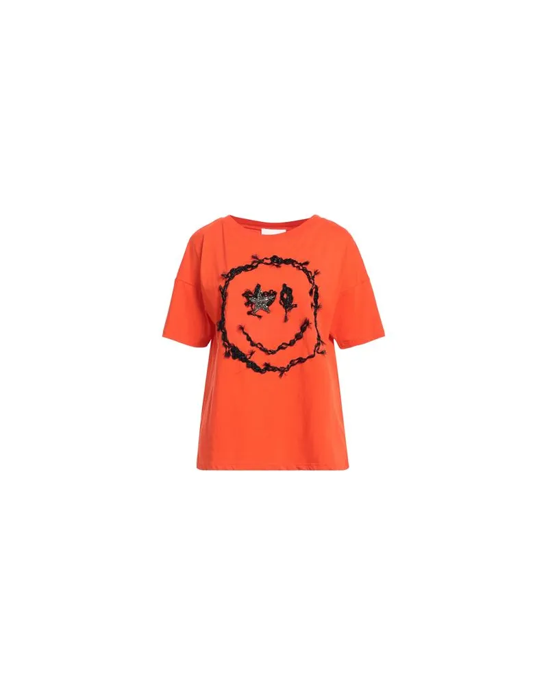 Brand Unique TOPS - T-shirtsauf YOOX.COM Orange