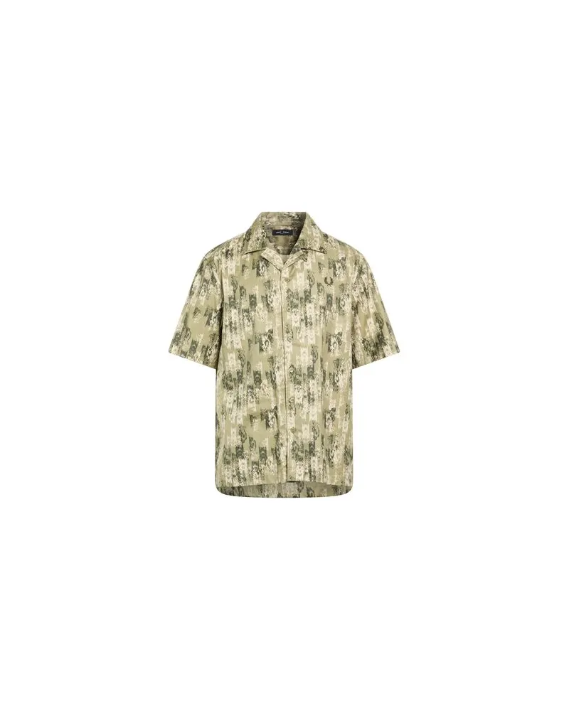 Fred Perry TOPS - Hemdenauf YOOX.COM Salbeigrün