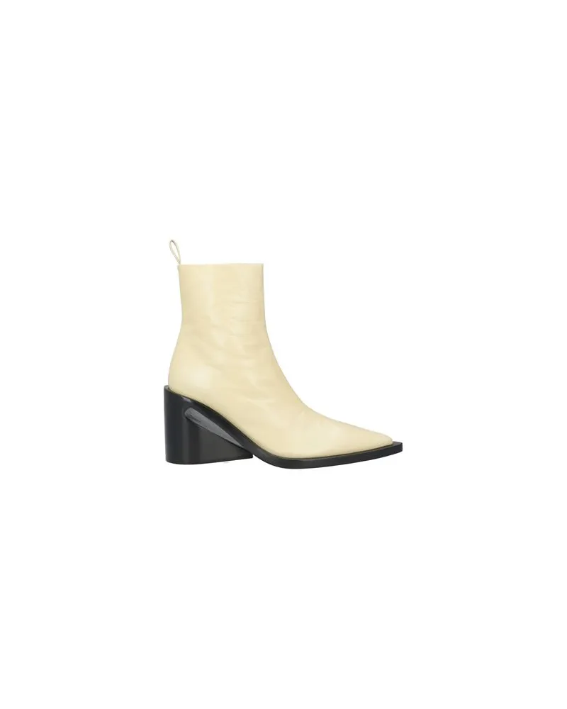 Jil Sander SCHUHE - Stiefelettenauf YOOX.COM Beige