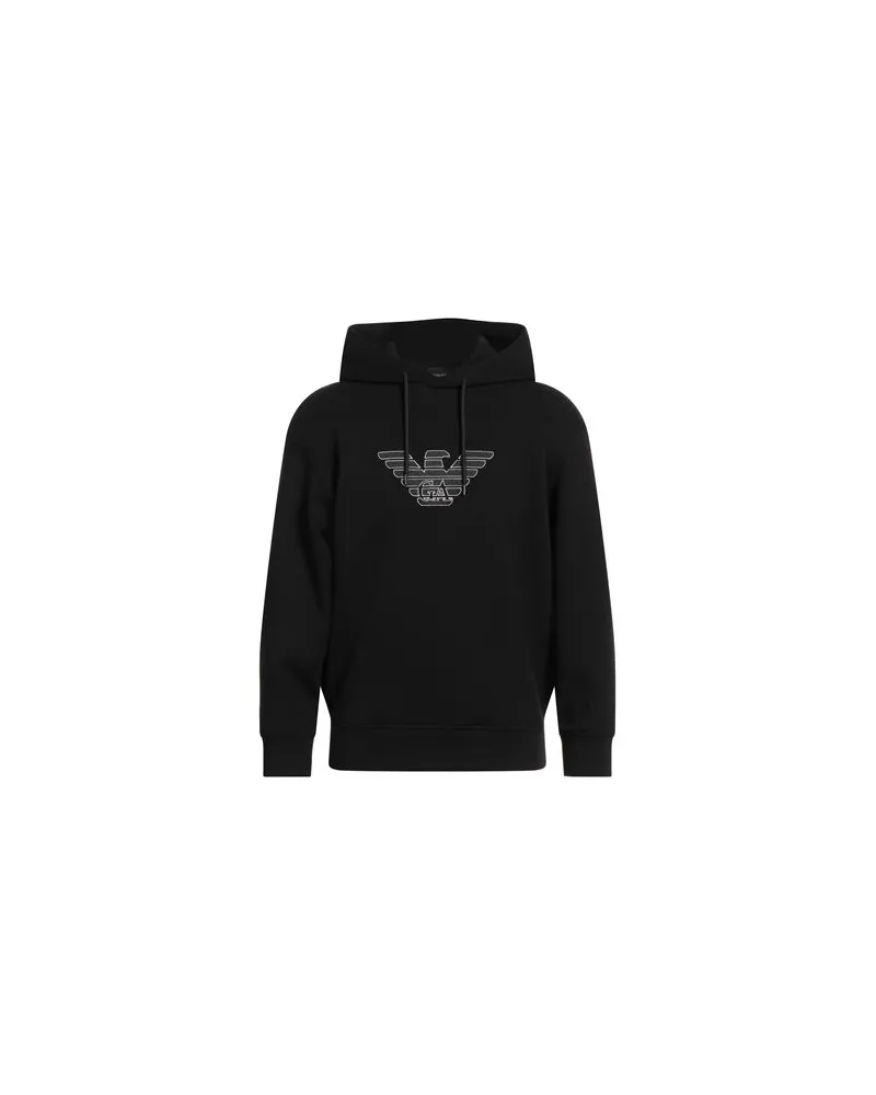 Emporio Armani TOPS - Sweatshirtsauf YOOX.COM Schwarz