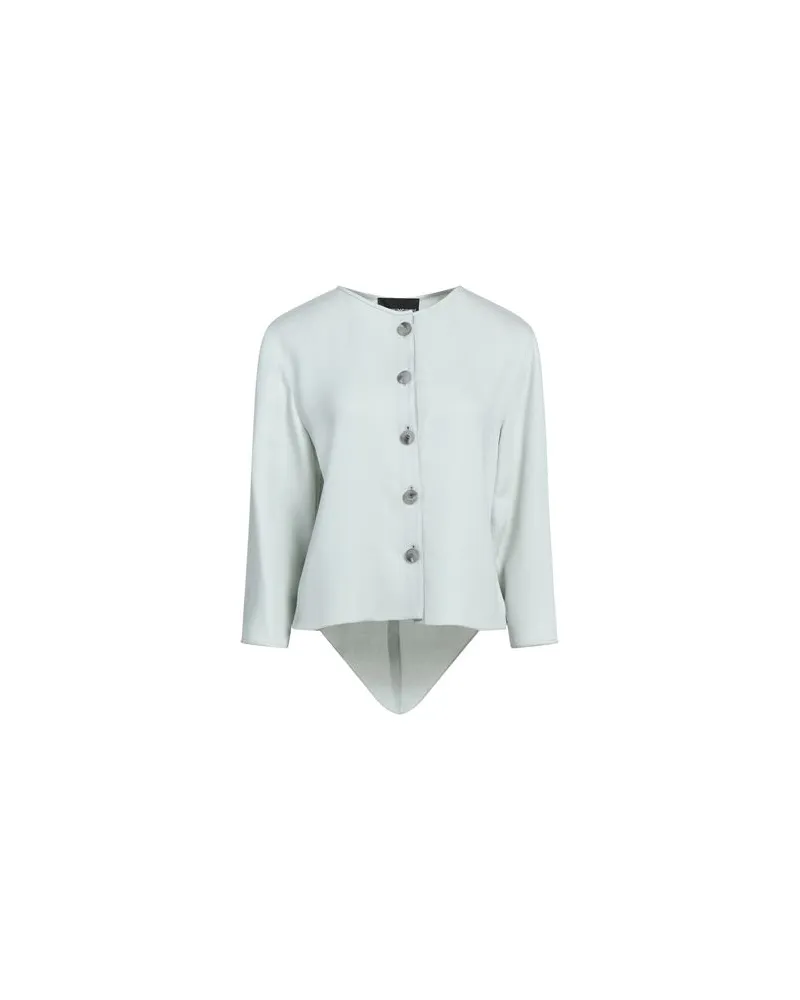 Emporio Armani TOPS - Hemdenauf YOOX.COM Salbeigrün
