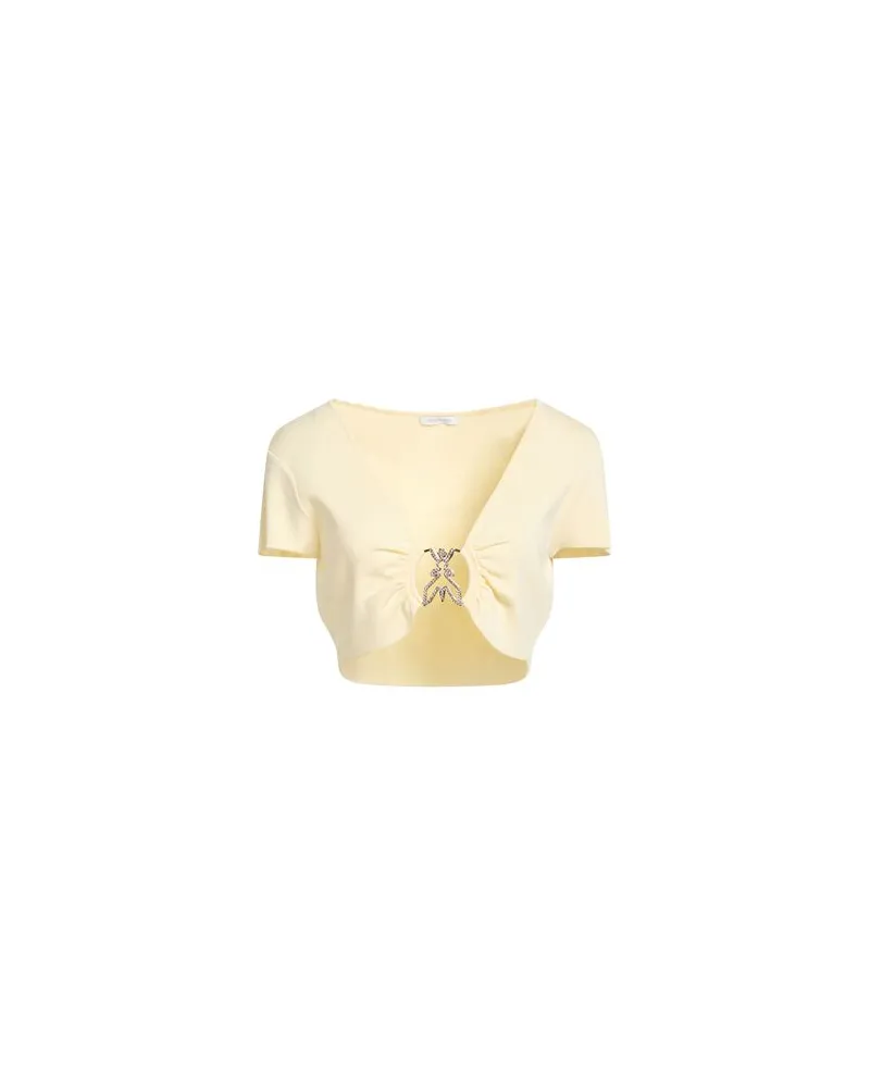 Patrizia Pepe TOPS - Topsauf YOOX.COM Pastellgelb