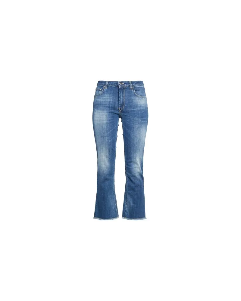 Re-HasH HOSEN & RÖCKE - Jeanshosenauf YOOX.COM Blau