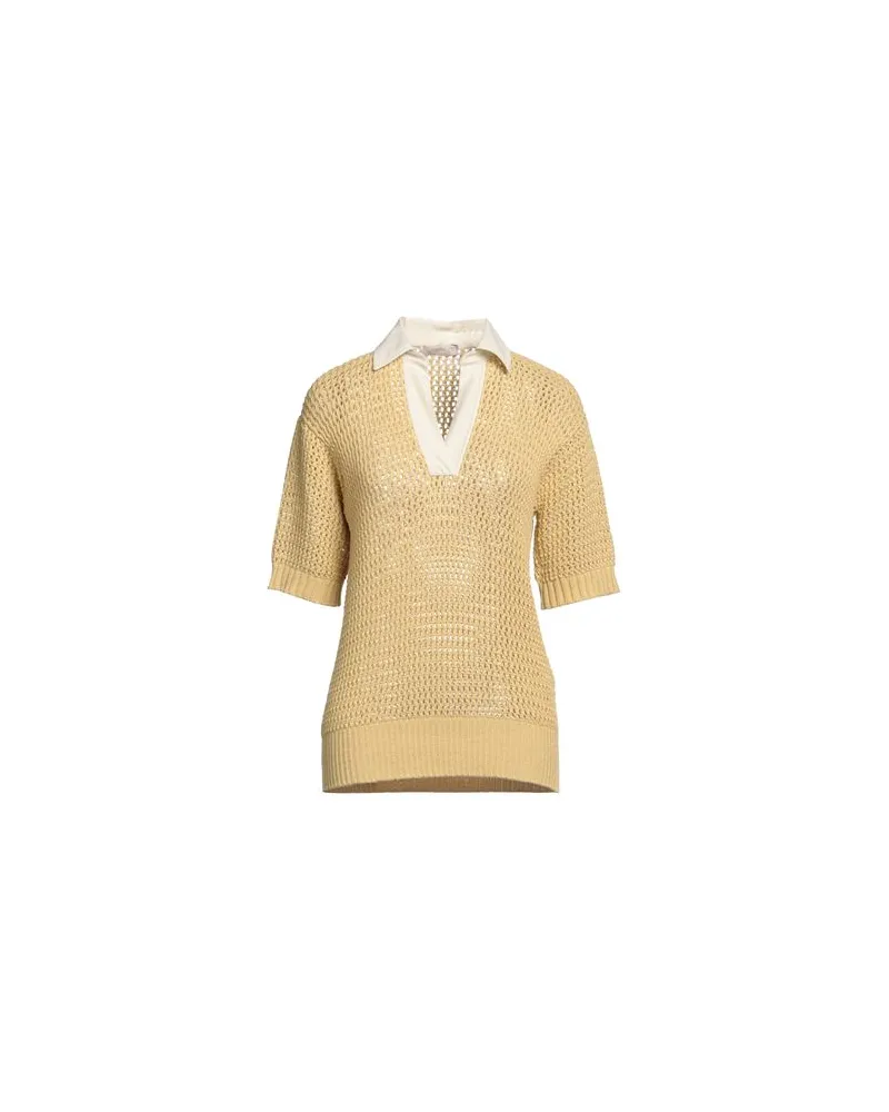 AGNONA STRICKWAREN - Pulloverauf YOOX.COM Sand