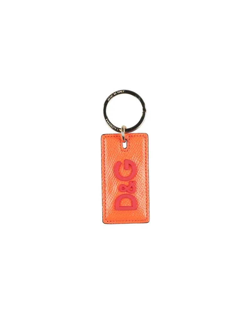 Dolce & Gabbana Kleinlederwaren - Schlüsselanhängerauf YOOX.COM Orange