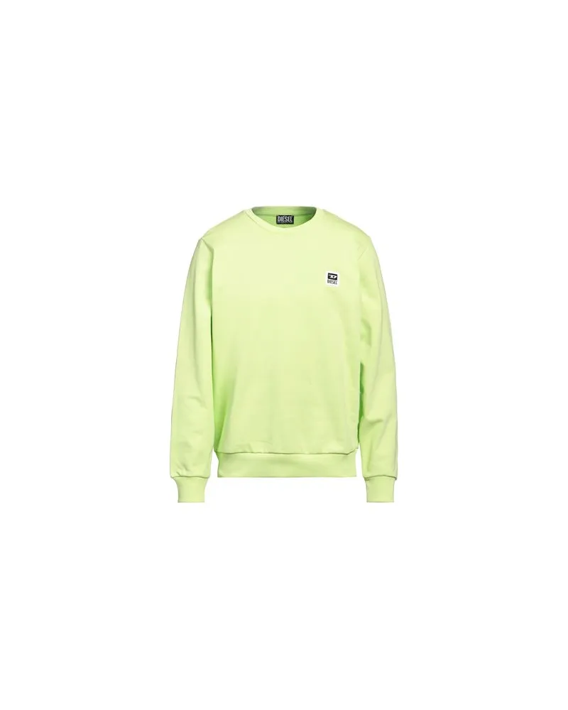 Diesel TOPS - Sweatshirtsauf YOOX.COM Limettengrün