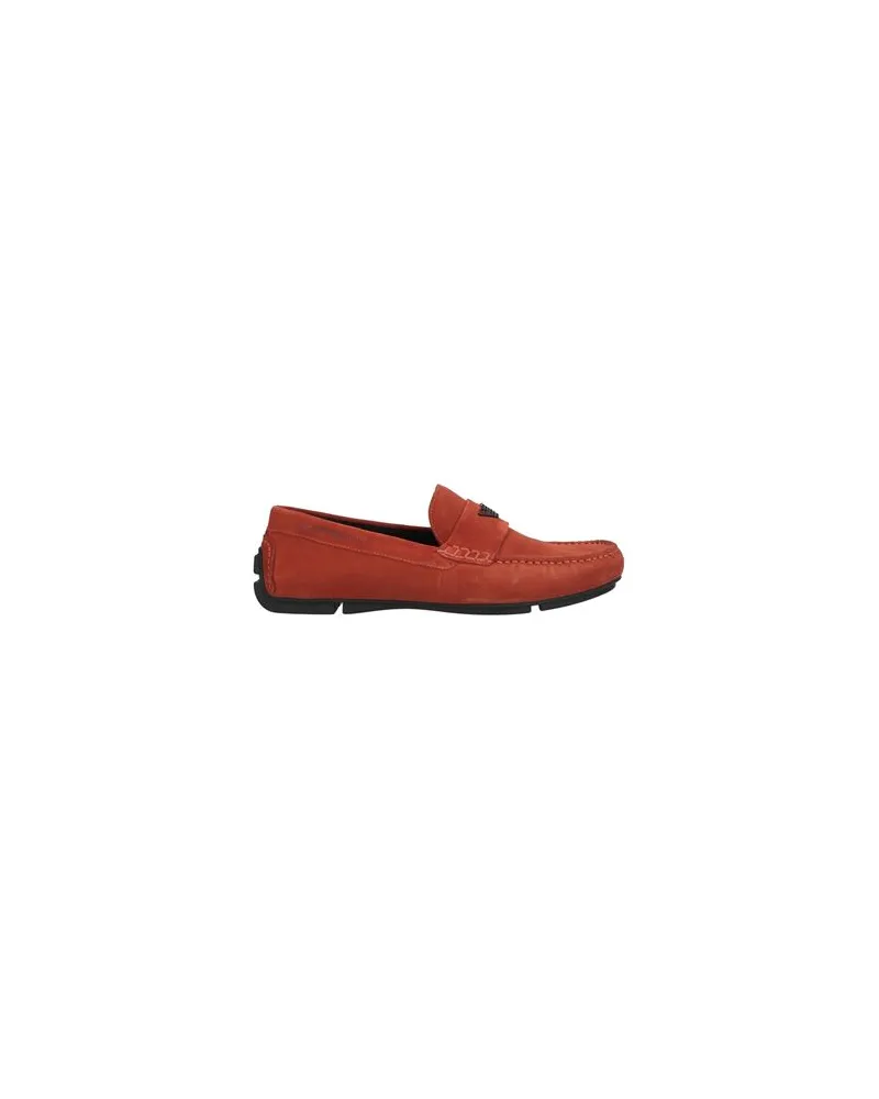 Emporio Armani SCHUHE - Mokassinsauf YOOX.COM Rostrot