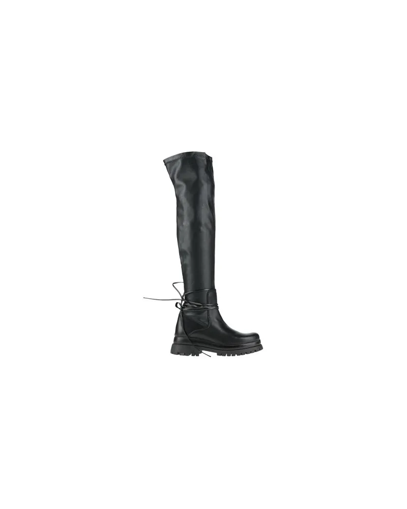 Divine Follie SCHUHE - Stiefelauf YOOX.COM Schwarz