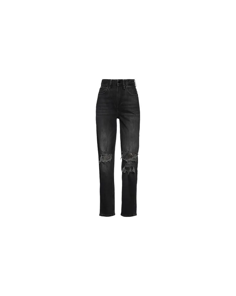 Guess HOSEN & RÖCKE - Jeanshosenauf YOOX.COM Schwarz