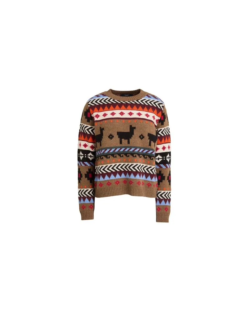 Max Mara STRICKWAREN - Pulloverauf YOOX.COM Khaki