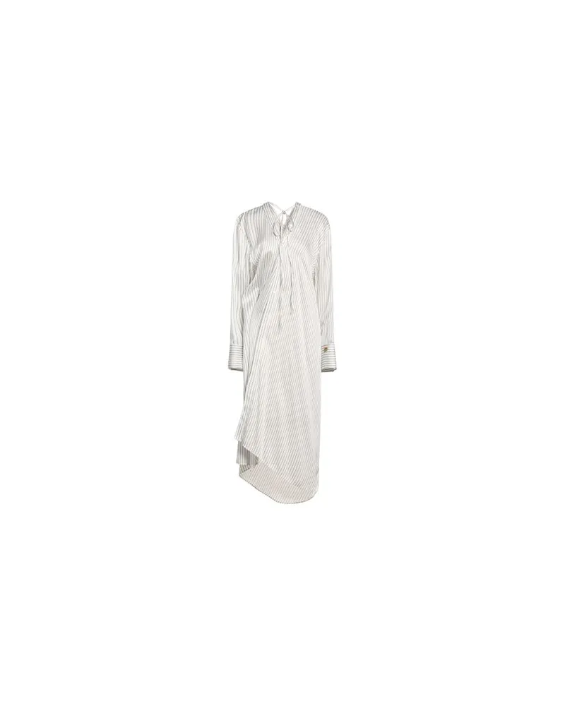Acne Studios KLEIDER - Midi-Kleiderauf YOOX.COM Weiß