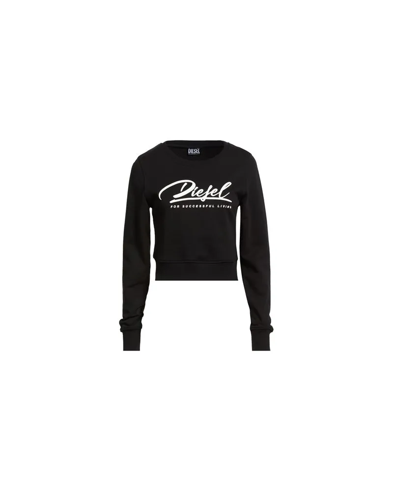 Diesel TOPS - Sweatshirtsauf YOOX.COM Schwarz