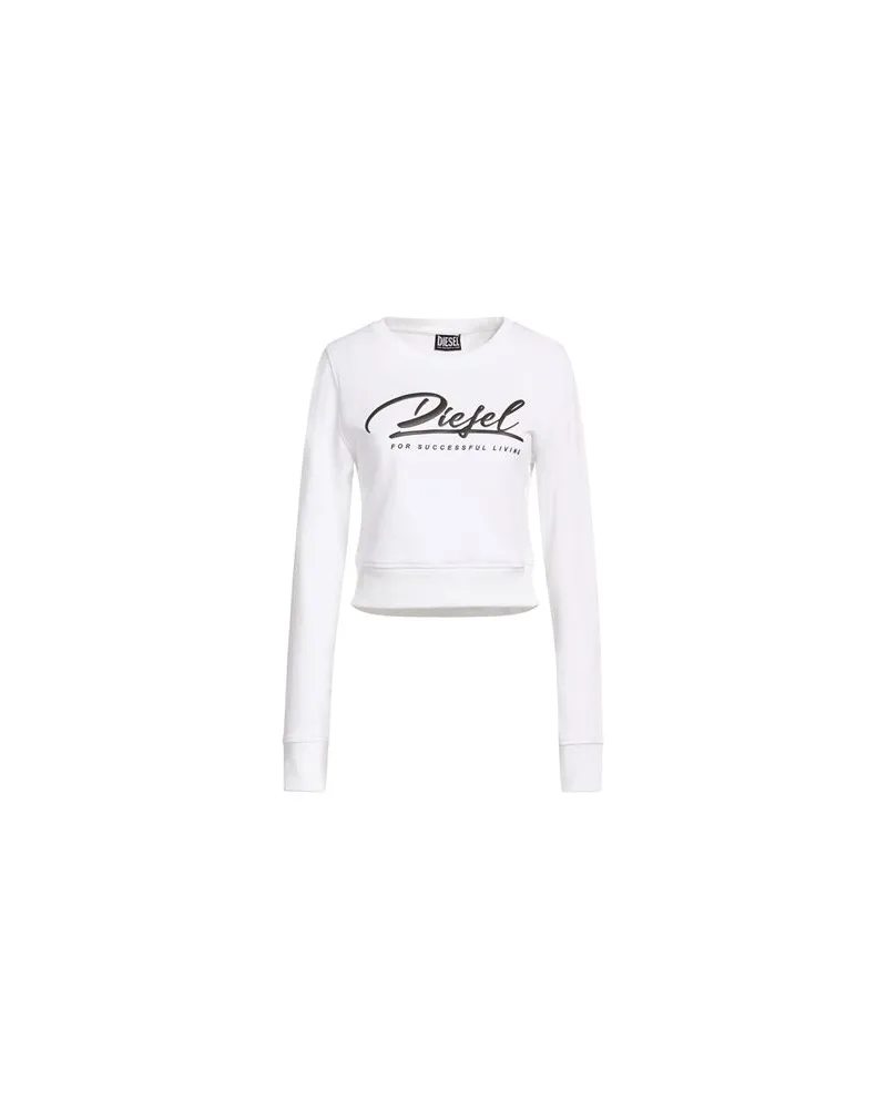 Diesel TOPS - Sweatshirtsauf YOOX.COM Weiß