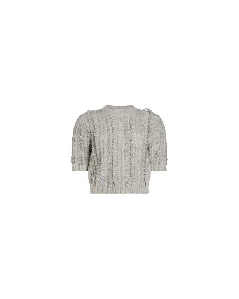 Caractère STRICKWAREN - Pulloverauf YOOX.COM Hellgrau
