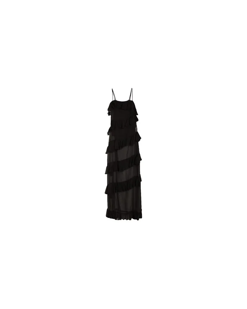 ACTUALEE KLEIDER - Maxi-Kleiderauf YOOX.COM Schwarz