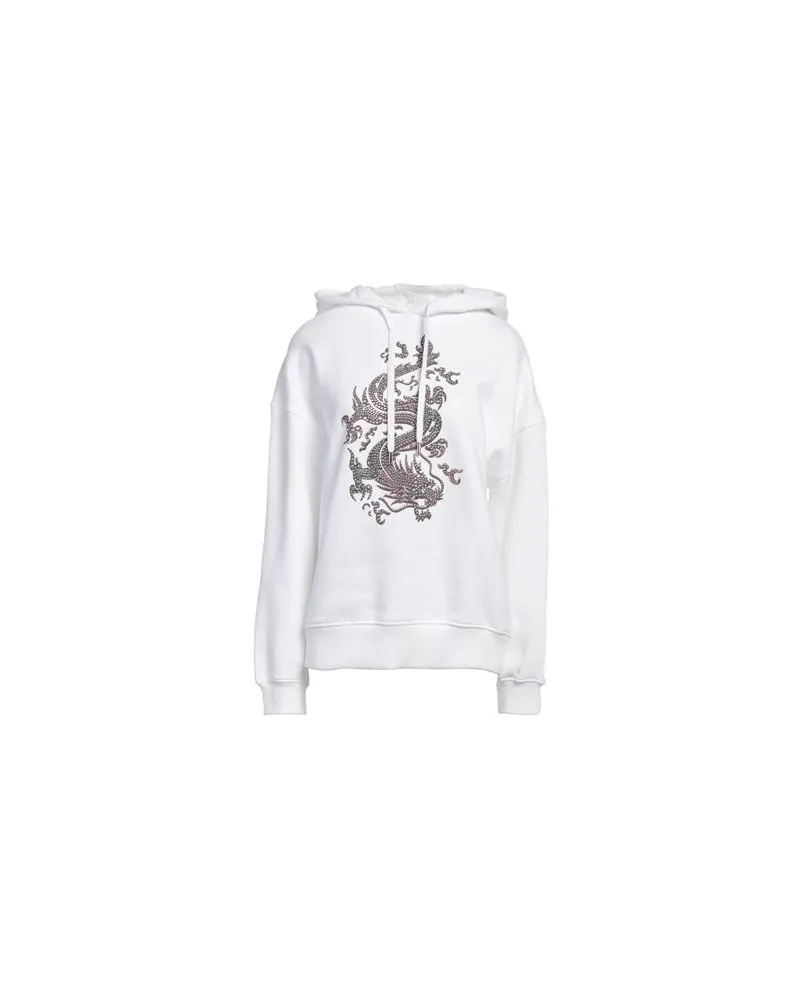 Maje TOPS - Sweatshirtsauf YOOX.COM Weiß