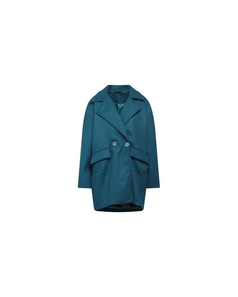 Vanessa Scott JACKEN & MÄNTEL - Mäntelauf YOOX.COM Aquamarin