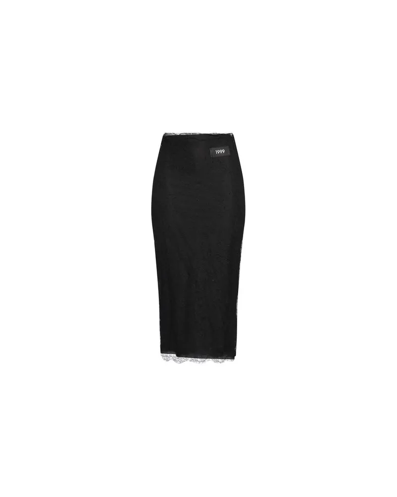 Dolce & Gabbana HOSEN & RÖCKE - Midi-Röckeauf YOOX.COM Schwarz