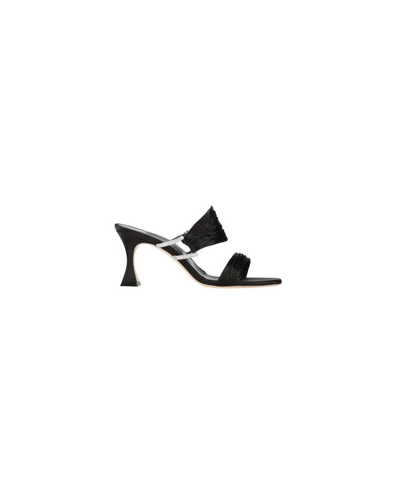 Manolo Blahnik SCHUHE - Sandalenauf YOOX.COM Schwarz