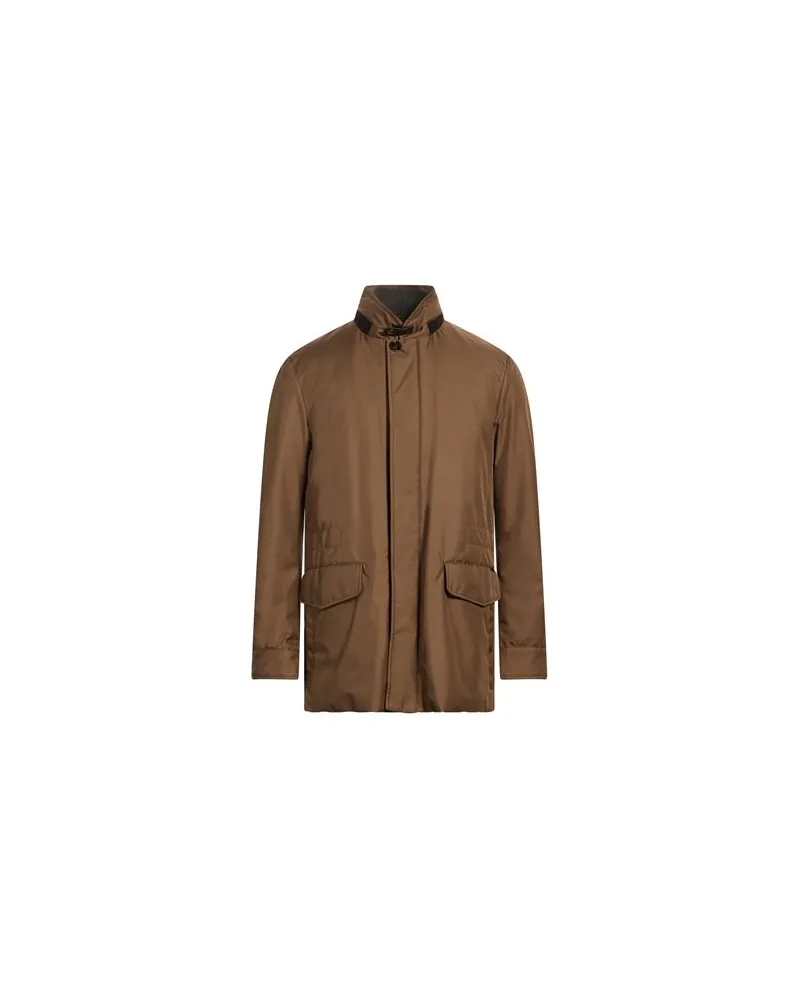 MOORER JACKEN & MÄNTEL - Pufferjacken & Daunenjackenauf YOOX.COM Hellbraun