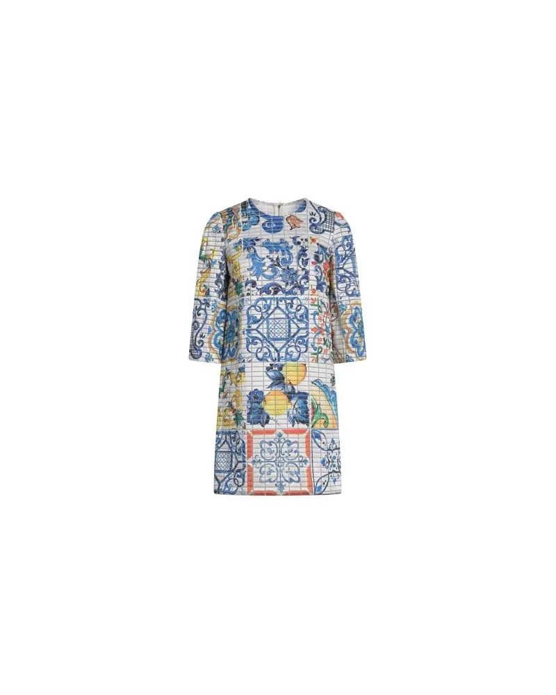 Dolce & Gabbana KLEIDER - Mini-Kleiderauf YOOX.COM Blau