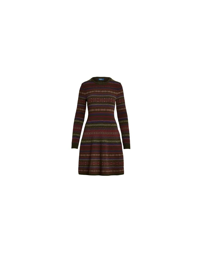 Ralph Lauren KLEIDER - Mini-Kleiderauf YOOX.COM Dunkelgrün