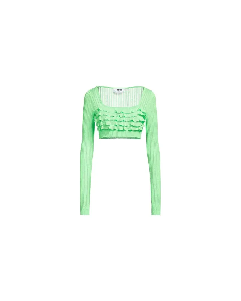 MSGM STRICKWAREN - Pulloverauf YOOX.COM Limettengrün