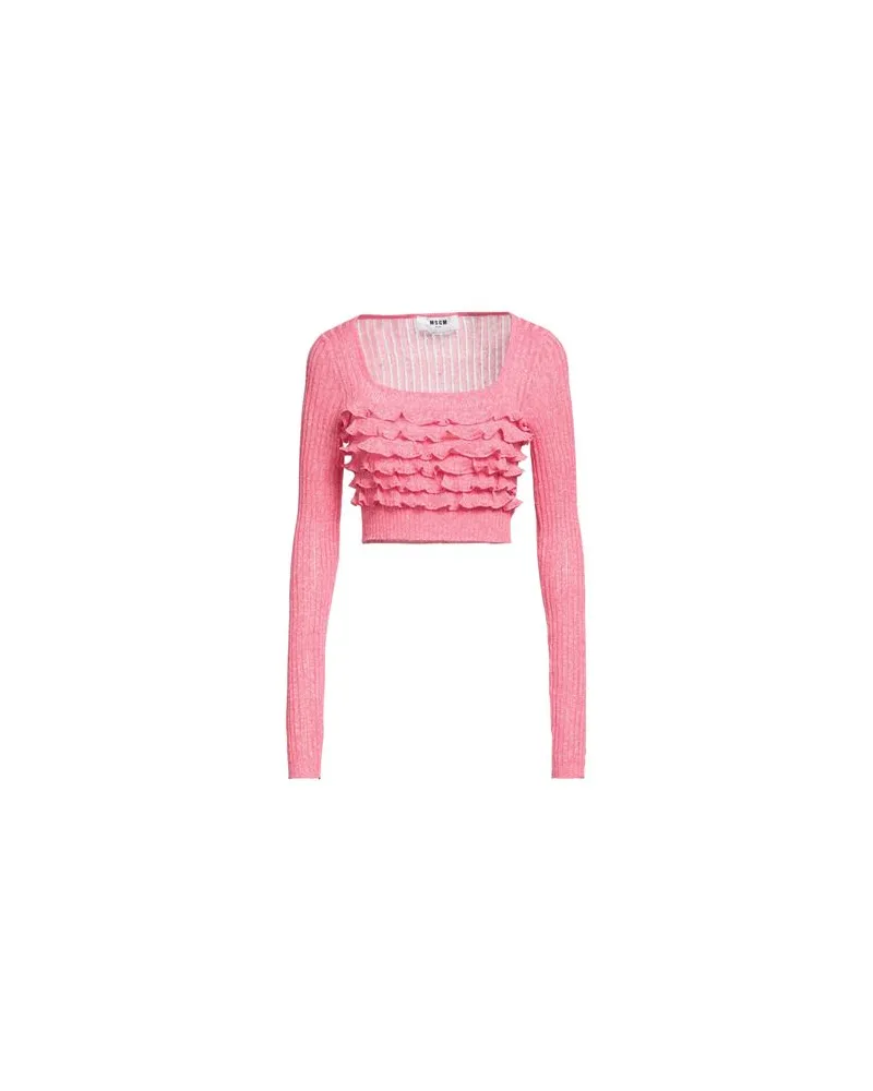 MSGM STRICKWAREN - Pulloverauf YOOX.COM Fuchsia