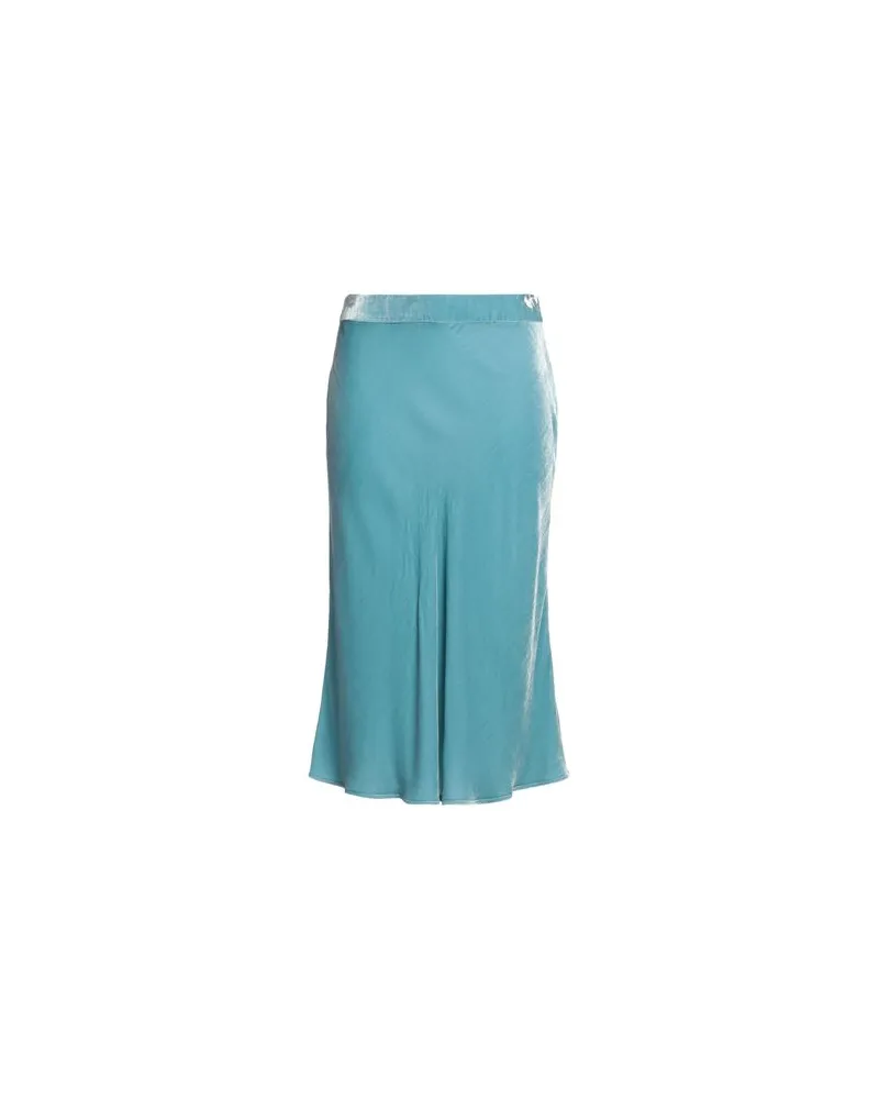 Moschino HOSEN & RÖCKE - Midi-Röckeauf YOOX.COM Himmelblau