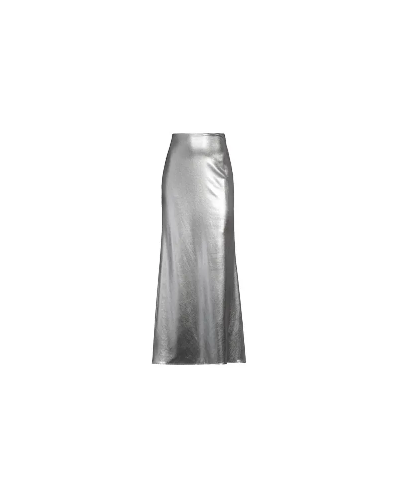ROTATE Birger Christensen HOSEN & RÖCKE - Maxi-Röckeauf YOOX.COM Silber