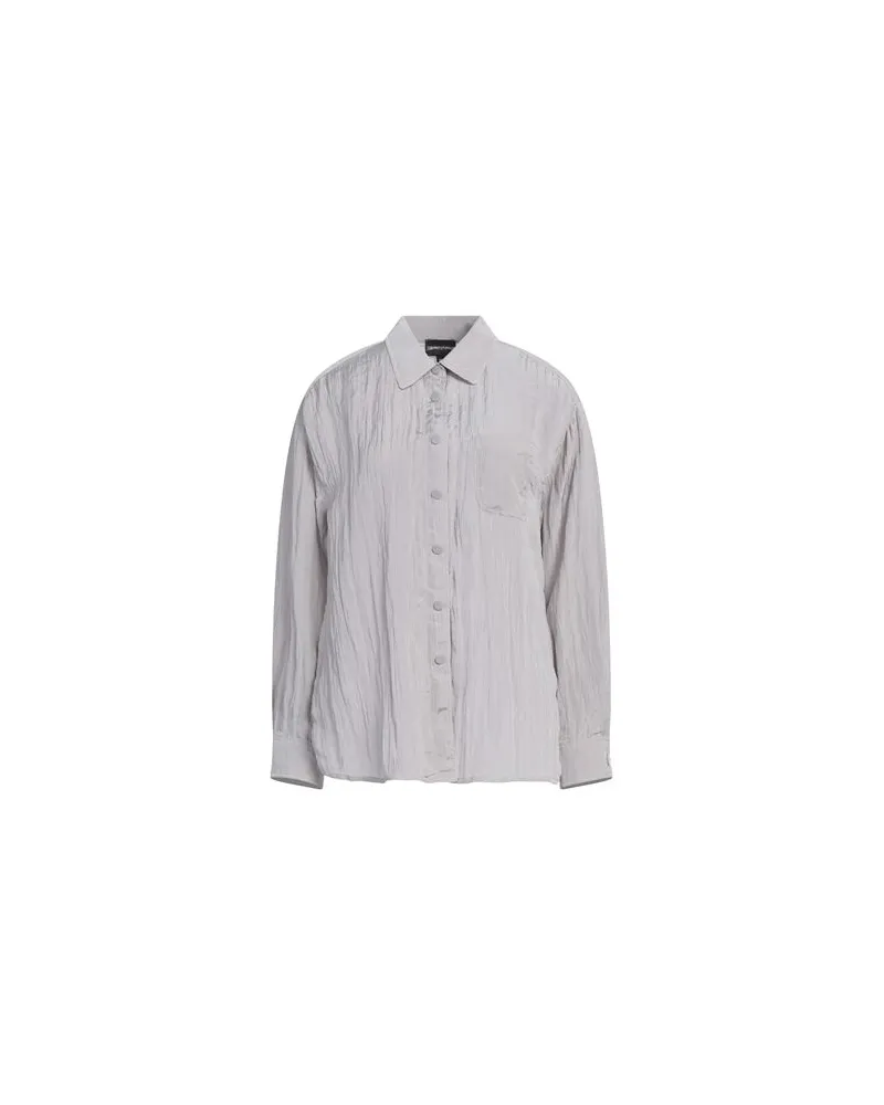 Emporio Armani TOPS - Hemdenauf YOOX.COM Hellgrau
