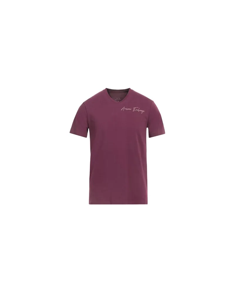 Armani Exchange TOPS - T-shirtsauf YOOX.COM Pflaume